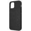 AMG AMHCP12LDOLBK iPhone 12 Pro Max 6,7 czarny/black hardcase Leather Hot Stamped